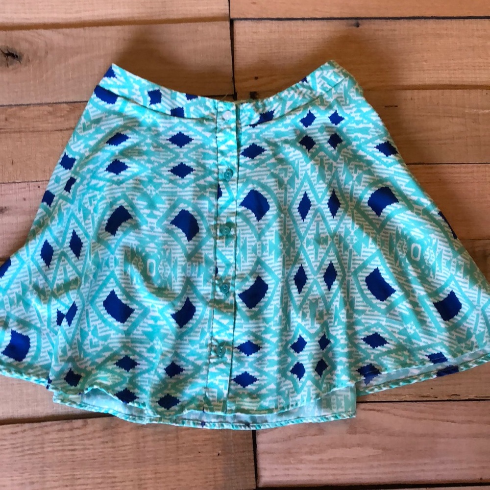 LA hearts aztec print a-line skirt from Pacsun